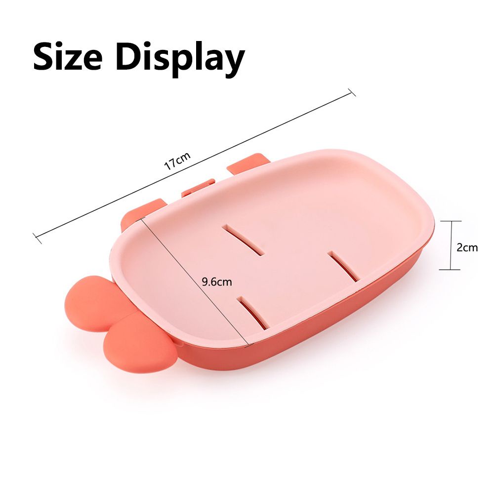 Khay Đựng Xà Phòng Không Đục Lỗ Nhiều Màu Sắc Cho Nhà Bếp/Phòng Tắm