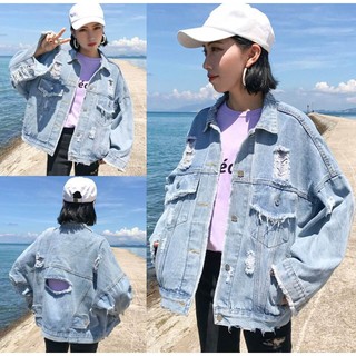 Áo khoác demi rách ulzzang (ẢNH THẬT Ở CUỐI)