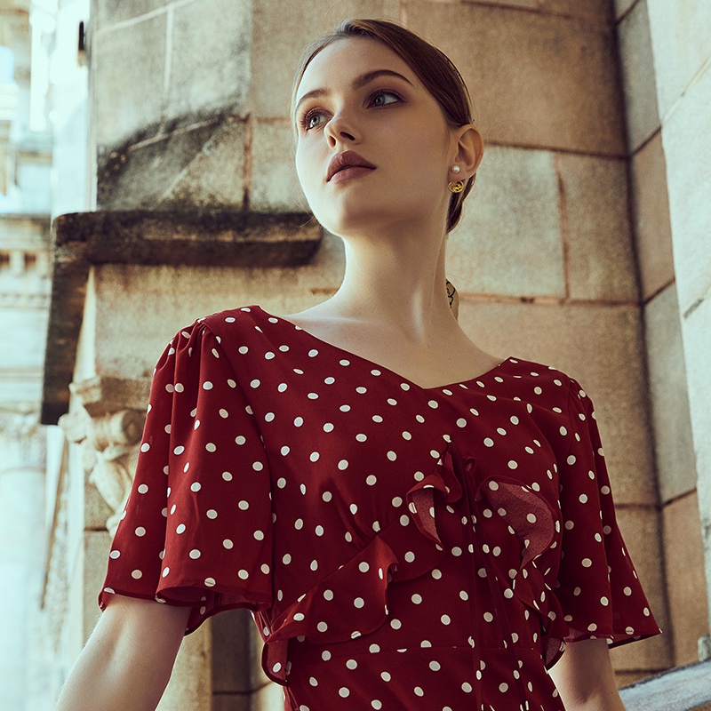 Bông tai BAMOER nạm vỏ sò xi bạc 925 thời trang