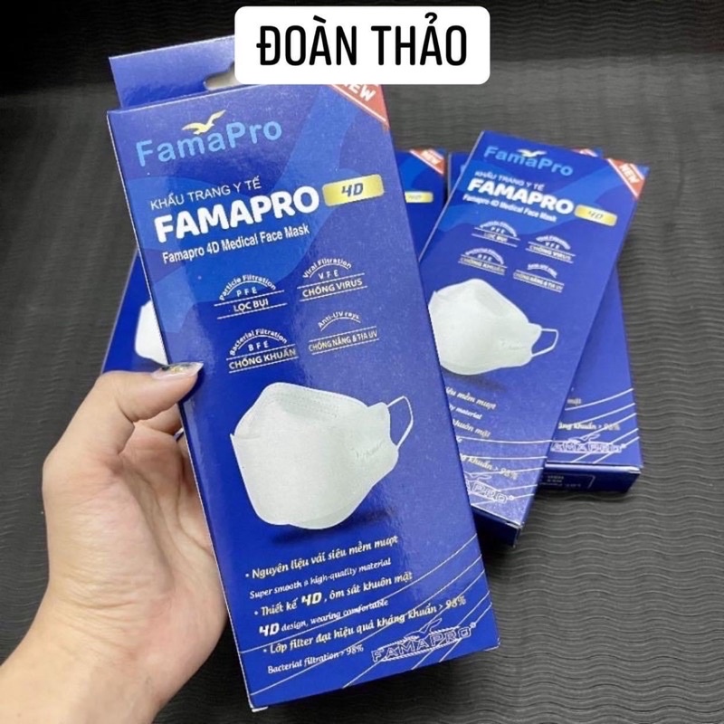 khẩu trang famapro 4D