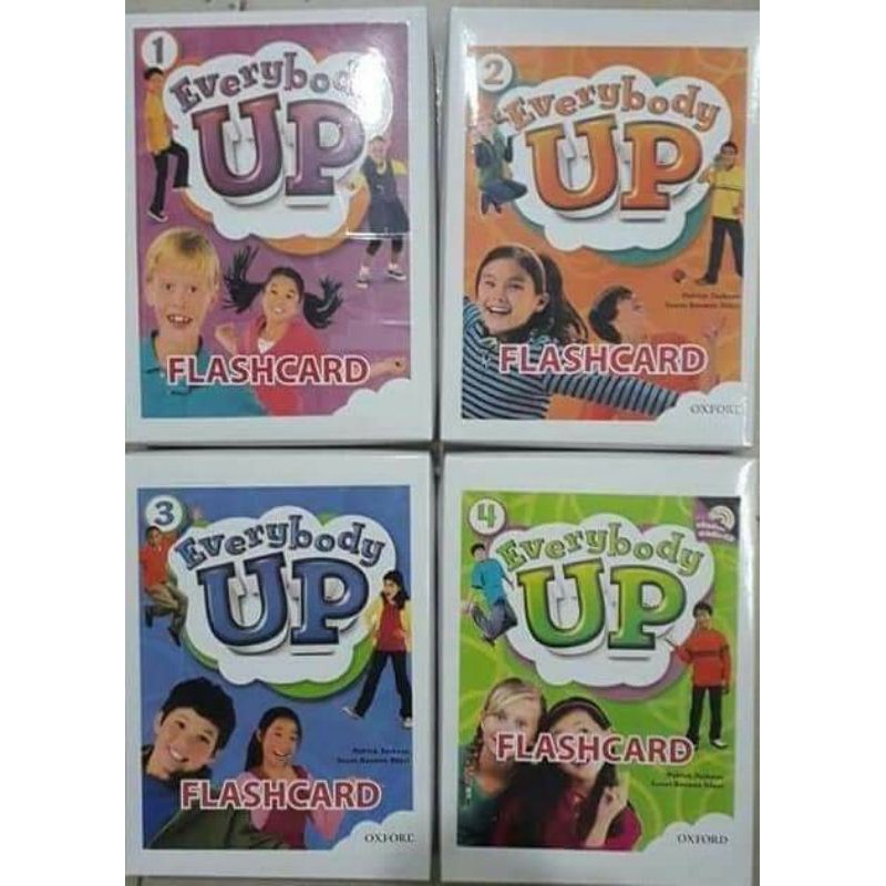 flashcard 3everybody up starter, 1everybody up 1,1up2