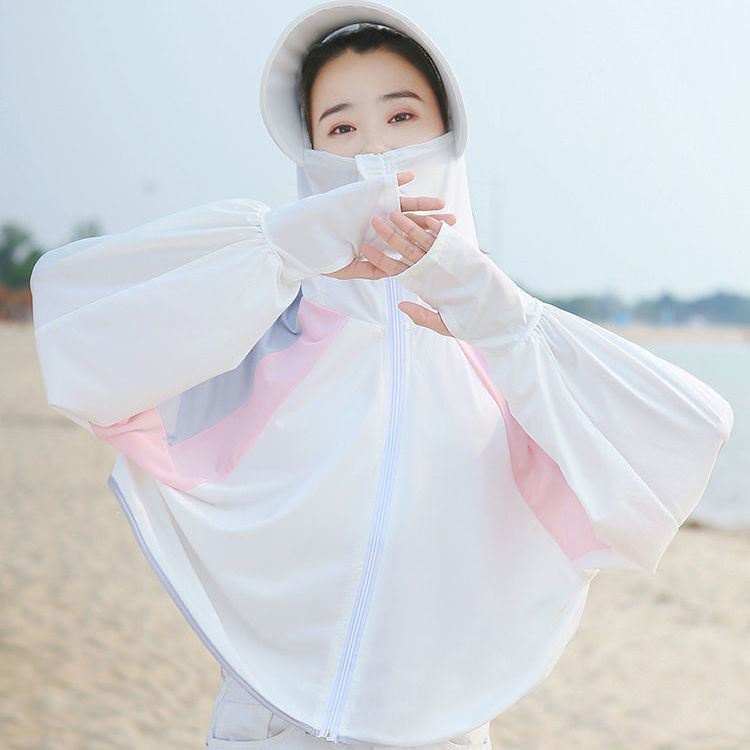 Áo Khoác Chống Nắng Và Tia UV Chất Liệu Lụa Lạnh Mỏng Thoáng Khí Thời Trang Mùa Hè Cho Nữ