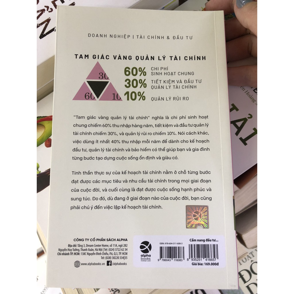 Sách - Cẩm Nang Đầu Tư Và Quản Lý Tài Chính Cá Nhân - Tam giác vàng quản lý tài chính