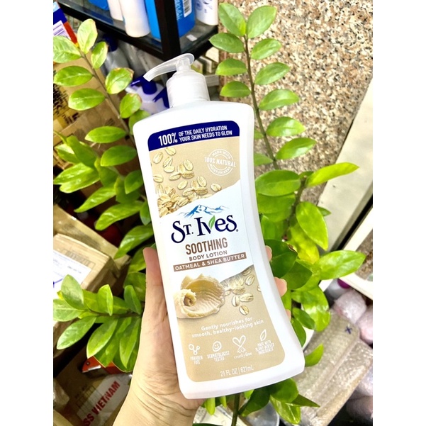 Sữa Dưỡng Thể St.Ives STIVES Body Lotion dành cho da rất khô 621ml