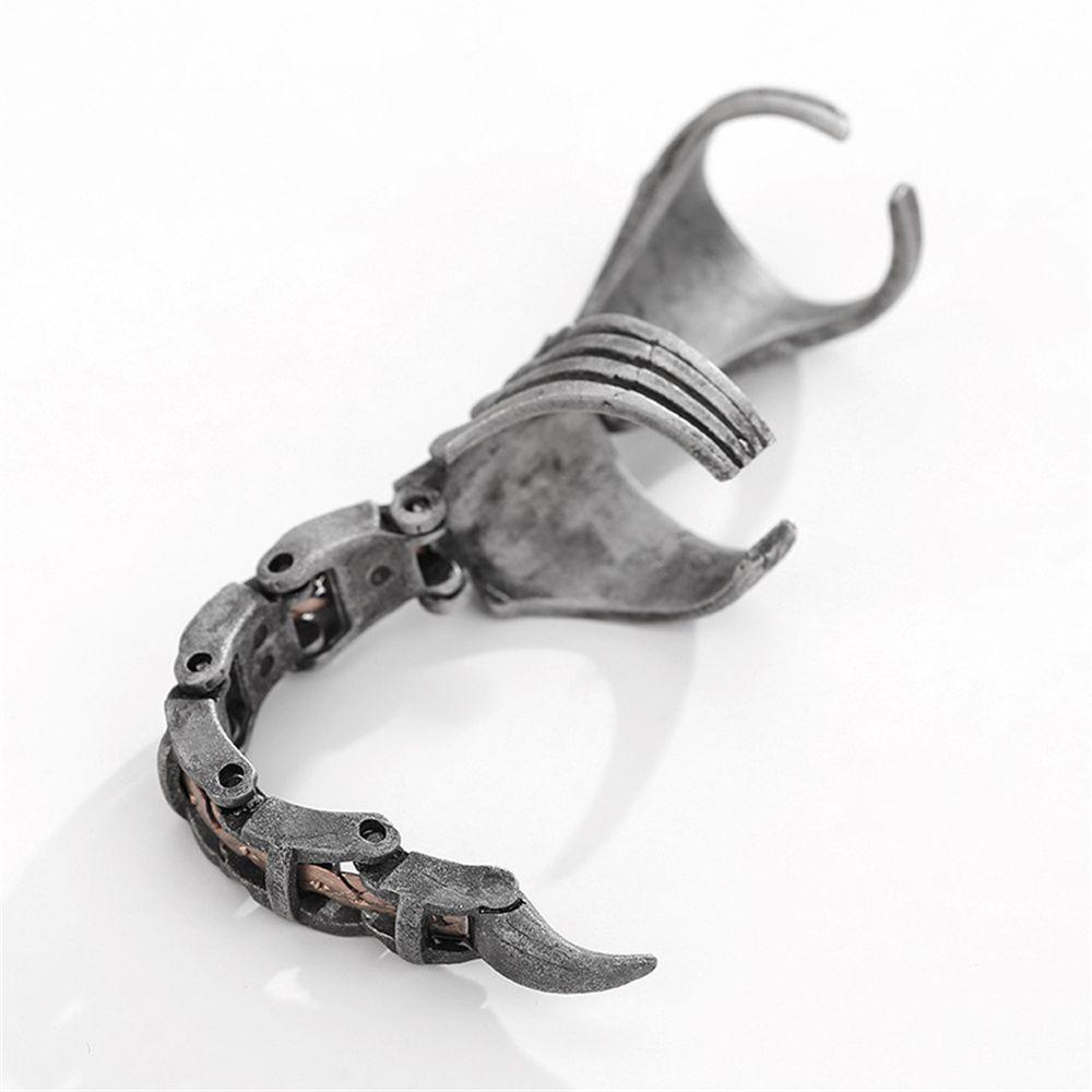 Nhẫn Hình Bọ Cạp Thời Trang Hip Hop Gothic Cổ Điển Cho Cặp Đôi