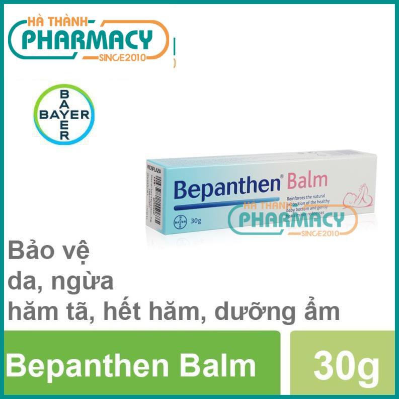 Kem hăm Bepanthen Balm - Bảo vệ da, ngừa hăm tã, dưỡng ẩm (Tub 30g)