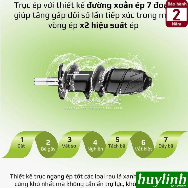 Máy ép chậm trục ngang Olivo SJ22 - 150W - Tặng công thức ép - Tặng Voucher