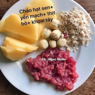 Yến mạch tươi úc giảm cân.