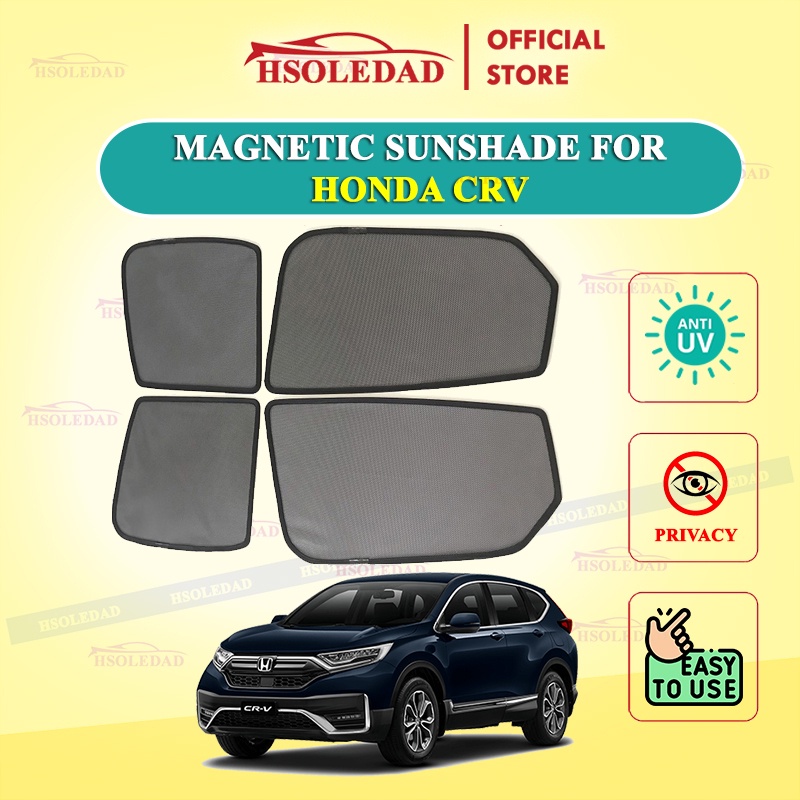 Rèm che nắng nam châm cho xe Honda CRV, bộ 4 tấm cho 4 cửa, hàng loại 1 cao cấp nhất, vừa khít kính