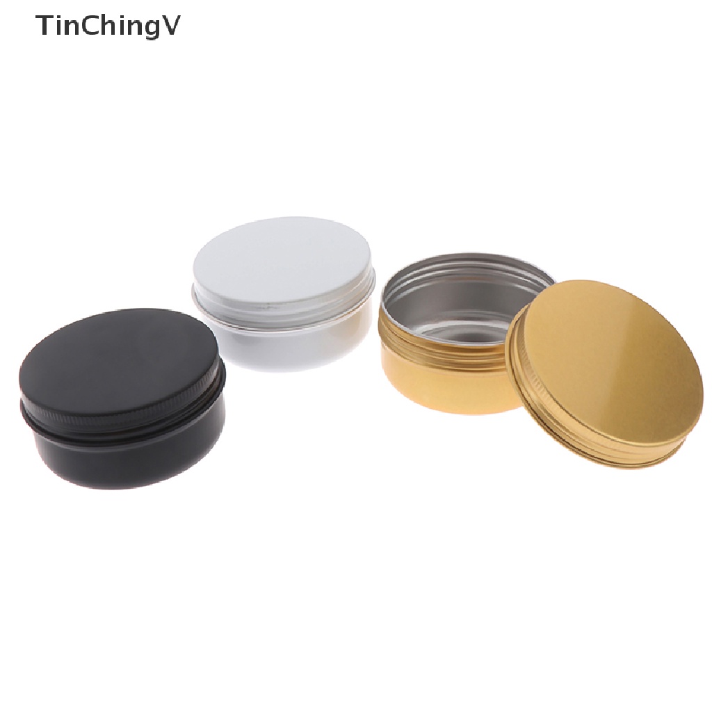 Hộp Thiếc Mini Đựng Son Môi / Đồ Sinh Tồn Hình Tròn Tiện Dụng