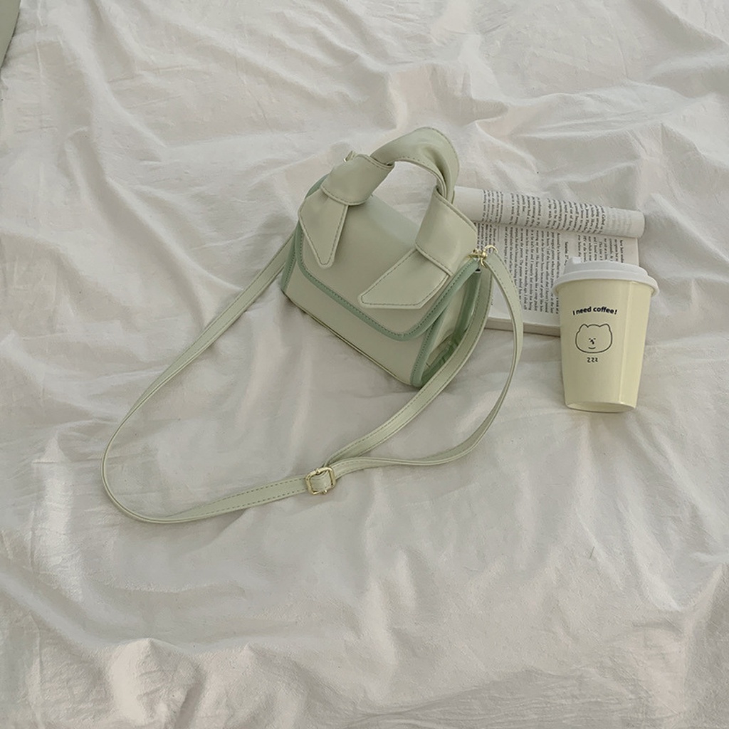 Túi Đeo Chéo Đính Nơ Phong Cách Hàn Quốc Độc Đáo Thời Trang Mùa Hè 2022 Dành Cho Nữ La.orie - La010