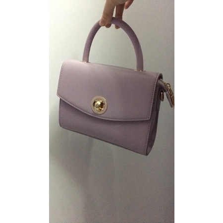 Pass Túi juno màu tím lilac chính hãng mua tại store(chưa qua sử dụng)