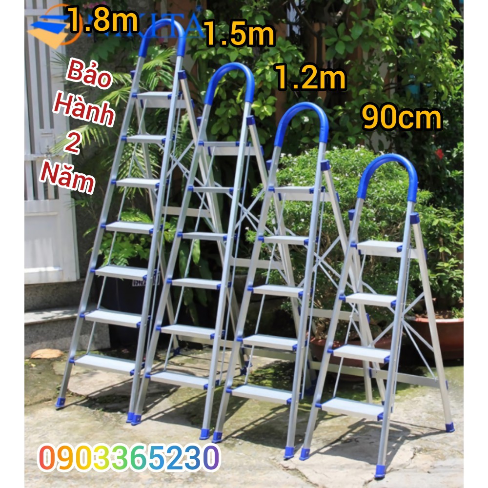 {Cước siêu rẻ} Thang nhôm ghế 4 bậc Nikita DL04 Nhật Bản Hàng chính hãng.