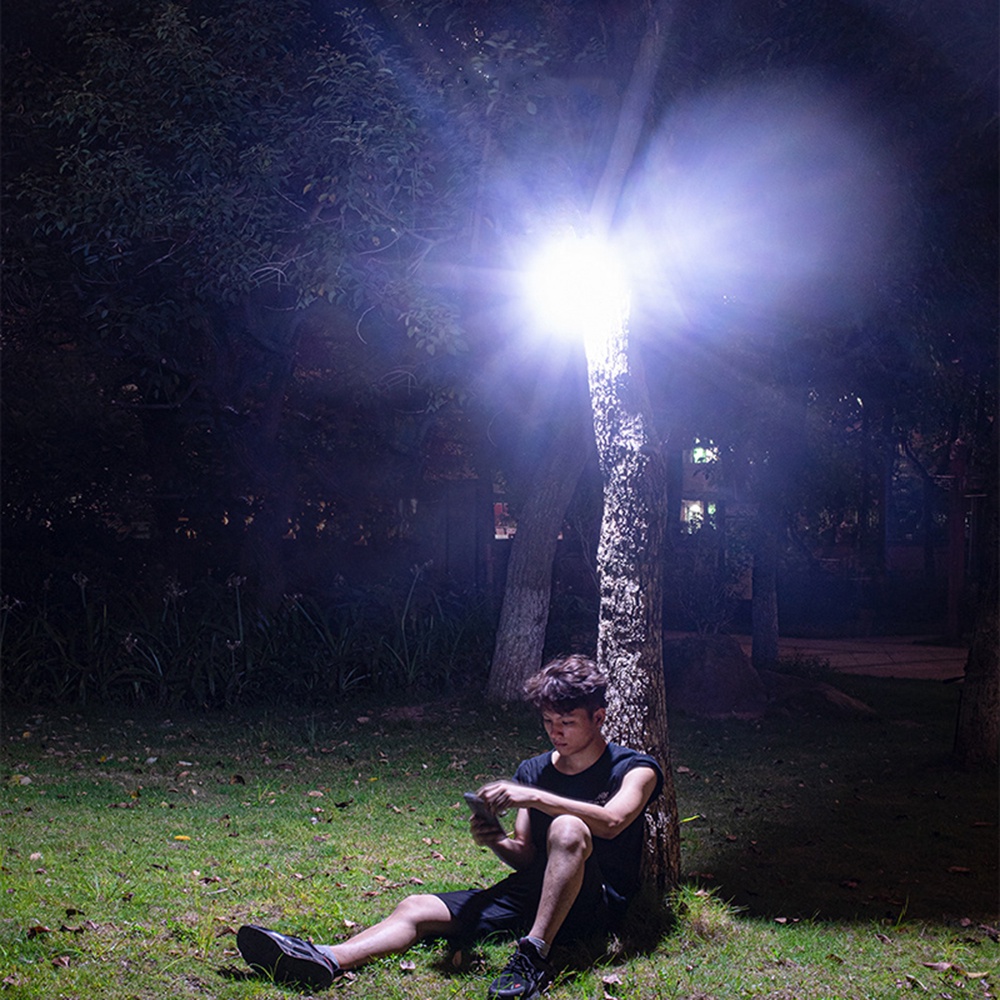 Quạt USB Mini Cầm Tay Có Đèn LED 2400mAh Kèm Móc Treo Tiện Dụng Cho Gia Đình/ Văn Phòng