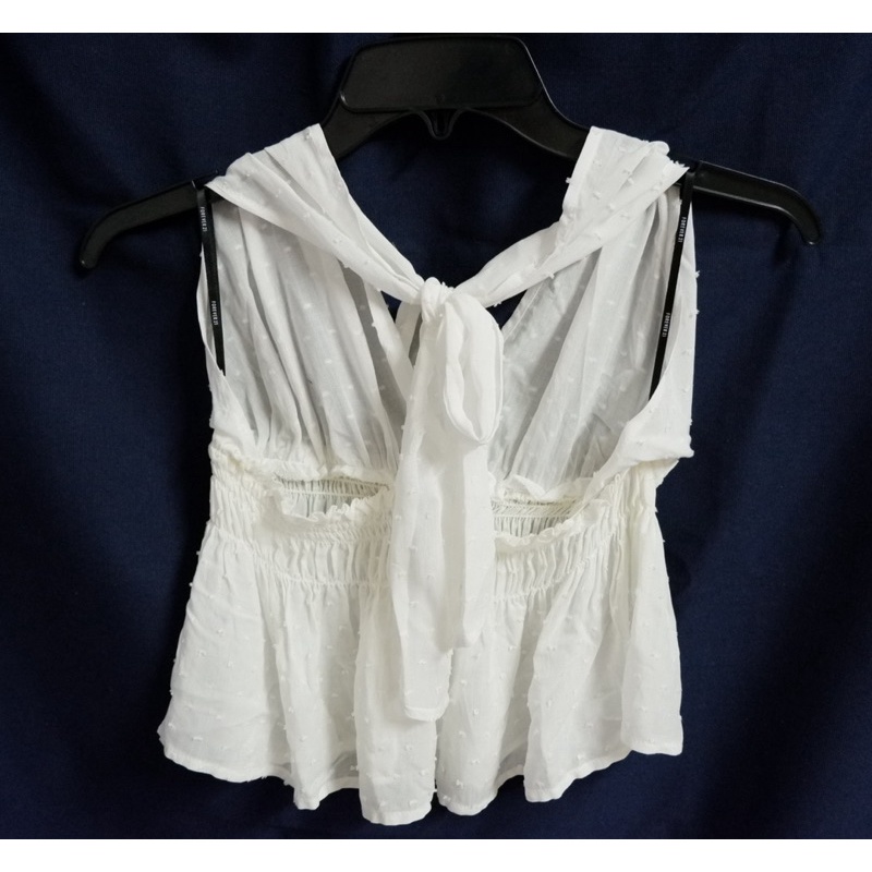 Áo yếm cột dây bo eo f21