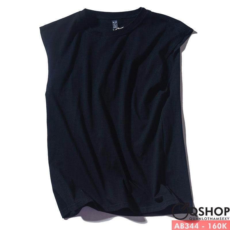 ÁO THUN 3 LỔ TRƠN TANKTOP NAM  AB344
