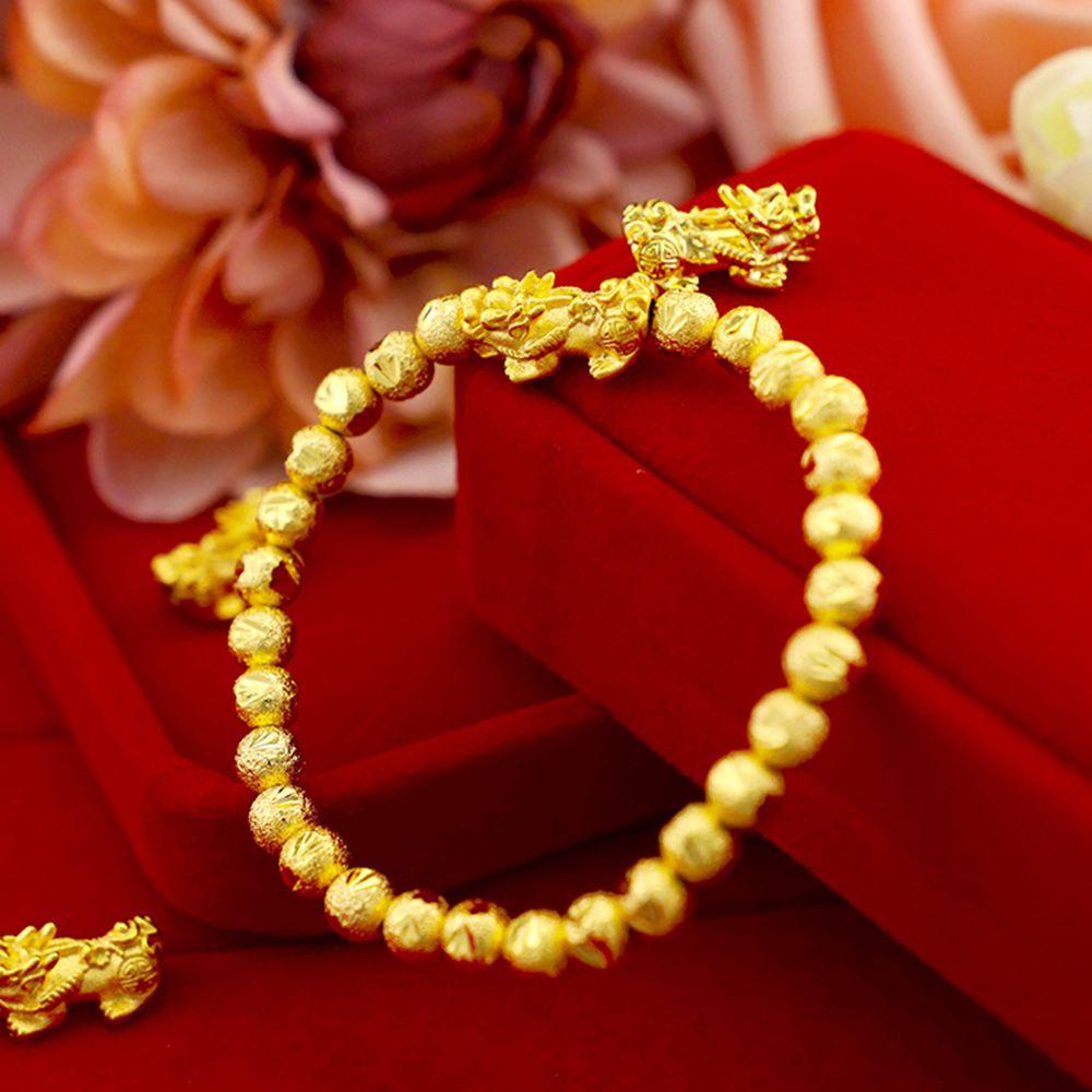 Chuỗi Hạt Đeo Tay Pixiu Dũng Cảm|Dây Buộc Tóc Nhiều Màu Sắc DIY