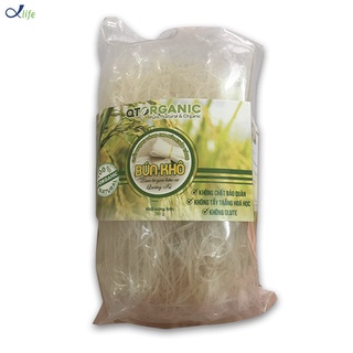 Bún gạo khô hữu cơ quảng trị qtorganic 250gx4gói cho người ăn kiêng, giảm cân