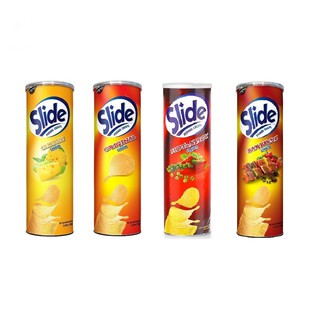 Snack Khoai Tây Slide Nhiều Vị Hũ 160G