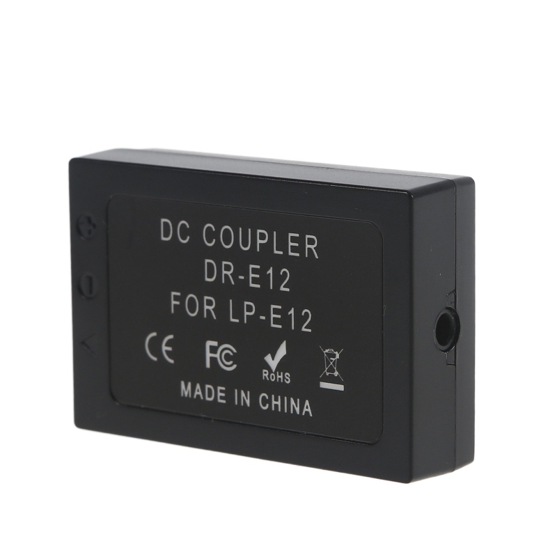 Bộ Nguồn Type-C Sang Pin E12 Cho Máy Ảnh LP E12 M2 M10 M50 M100 M200