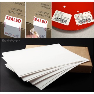 Decal Niêm Phong ( Decal Bể ) A4