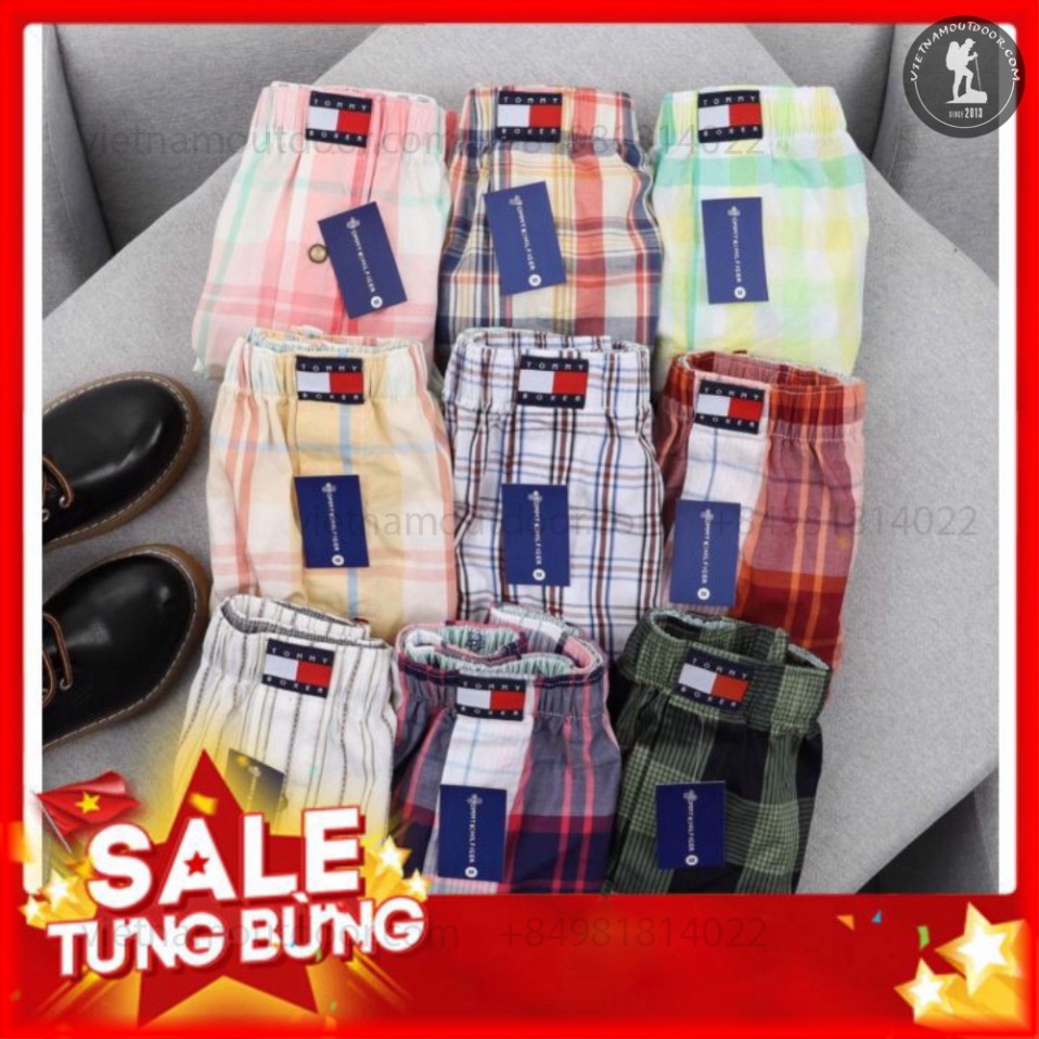 Quần Đùi Ngủ Nam Tomy Boxer Thoáng Mát Dễ Chịu