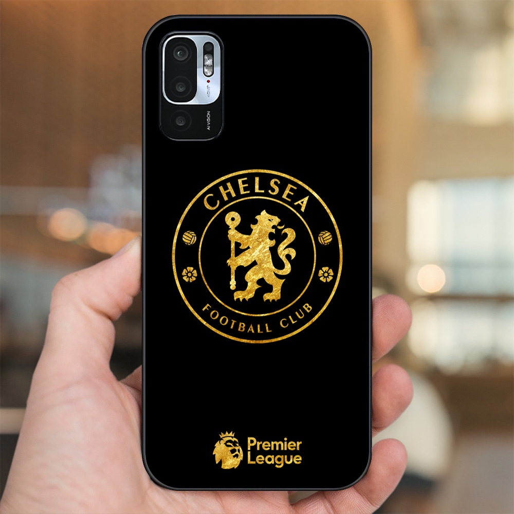 Ốp lưng Xiaomi Redmi Note 10 5G viền đen in hình Chelsea FC