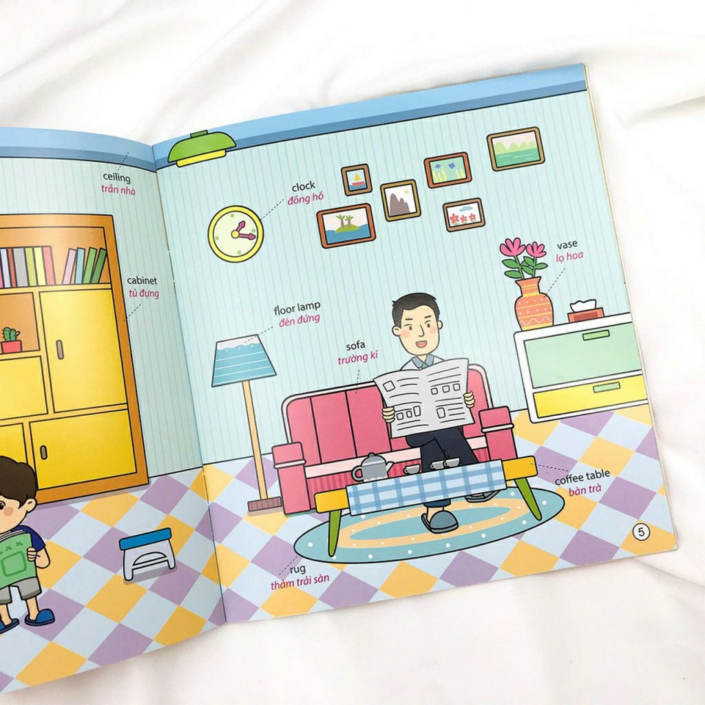 Sách - 5 Phút Mỗi Ngày - Combo 8 cuốn (Bộ sách Tiếng Anh đầu tiên cha mẹ dạy bé) | BigBuy360 - bigbuy360.vn