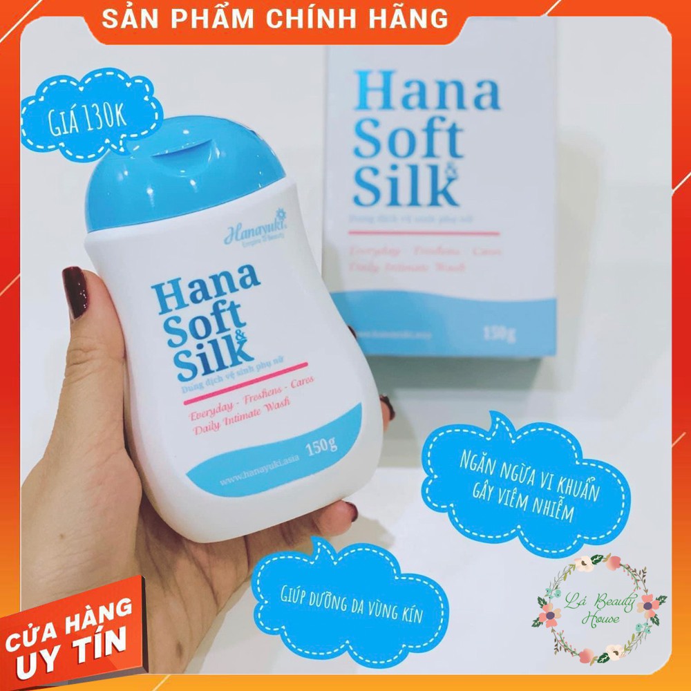 [CHÍNH HÃNG 100%] Dung Dịch Vệ Sinh Phụ Nữ HANA SOFT SILK HANAYUKI Làm Hồng Se Khít Hiệu Quả [MUA NGAY]