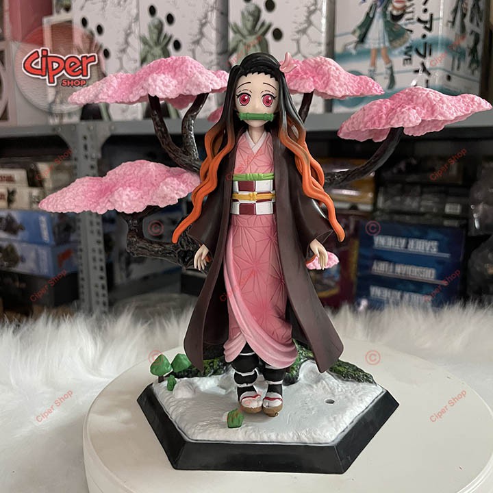 Mô hình Kamado Nezuko GK - Figure Action Kimetsu No Yaiba - Mô hình Thanh Gư ơm Hủy Diệt