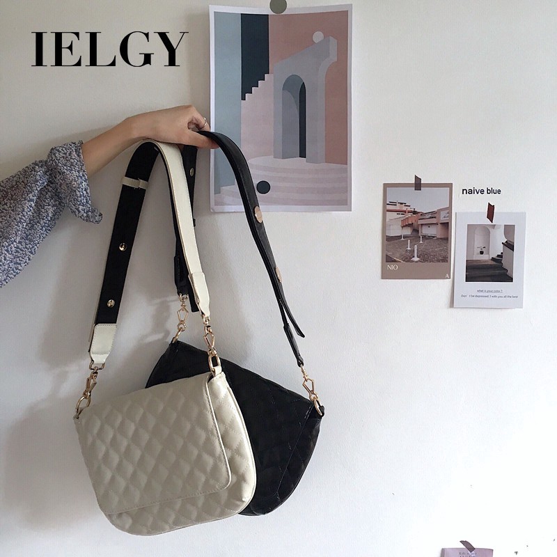 Túi đeo vai da IELGY kiểu nhỏ xinh xắn