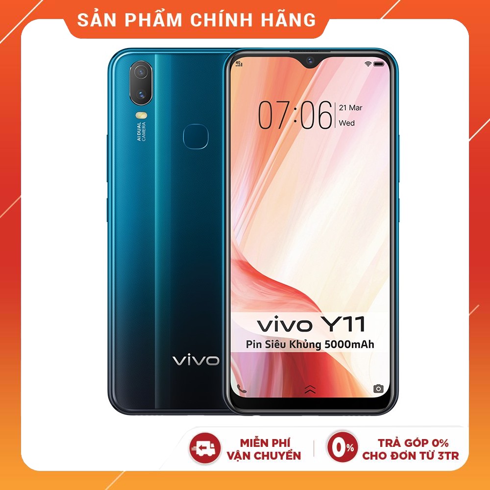 Điện thoại Vivo Y11 3GB+32GB - Hàng chính hãng