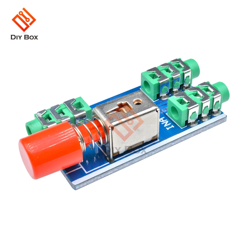 Audio Switching Board 3.5mm A / B Audio Input Block Optional Select Output Type Module One Audio Input to two Audio Output | BigBuy360 - bigbuy360.vn