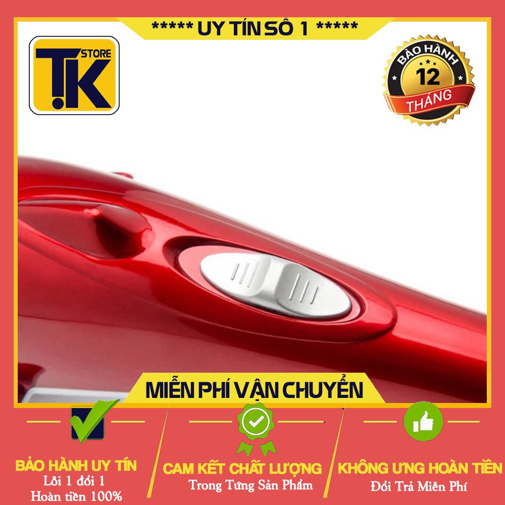 [Hàng Loại 1] Máy Massage Cầm Tay Cá Heo 3 Đầu RF-889 - Bảo Hành 12 Tháng