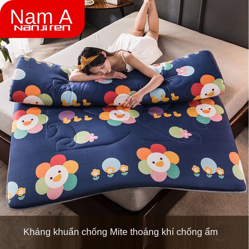 Nệm dày hơn giường hộ gia đình đệm ngủ mềm ký túc xá sinh viên đơn trải chiếu tatami sàn chăn bông