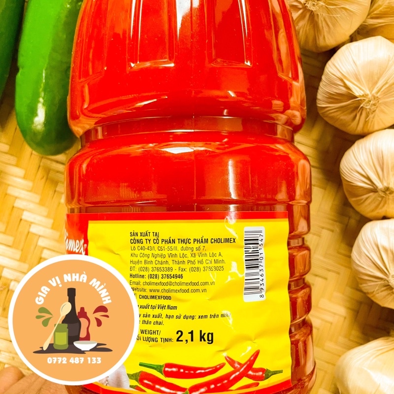 TƯƠNG ỚT CHOLIMEX - TRỌNG LƯỢNG