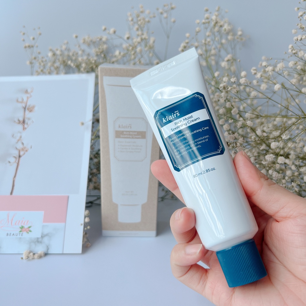 Kem Dưỡng Ẩm Và Làm Mịn Da Dear Klairs Rich Moist Soothing Cream