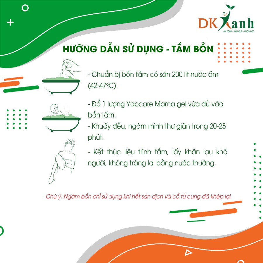 [HÀNG CHUẨN - DATE MỚI NHẤT] Sữa tắm gội thảo dược Yaocare mama gel cho mẹ sau sinh, khử hôi, hết ngứa - DK PHARMA