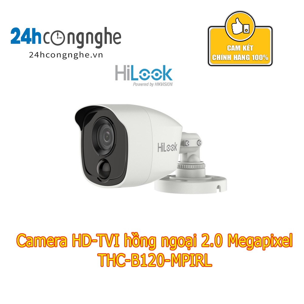 Camera HD-TVI hồng ngoại 2.0 Megapixel HILOOK THC-B120-MPIRL