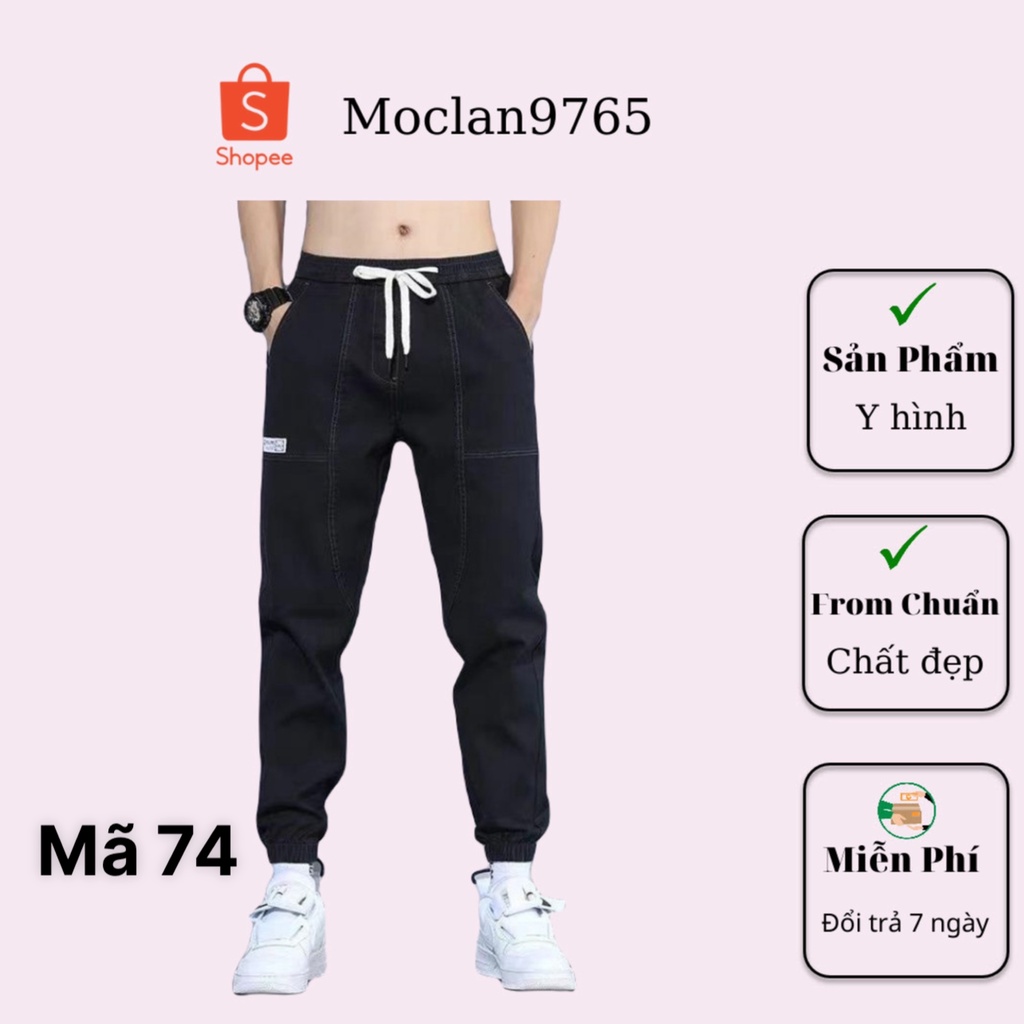 Quần jean nam cao cấp, chất liệu bò ( jean ) mềm mịn, from chuẩn, có nhiều mẫu đi kèm Moclan22