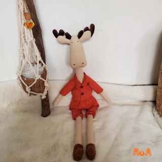 Gấu bông tuần lộc dễ thương cute rein-m01 ru a