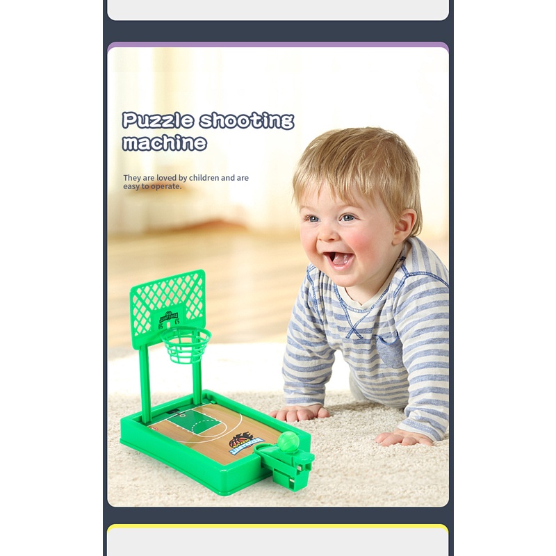 Máy bắn bóng rổ để bàn trong nhà Trò chơi Toy Finger Máy bóng rổ mini Bàn tiệc royal1.vn