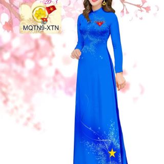 Vải áo dài in 3D đoàn (tằm ý)