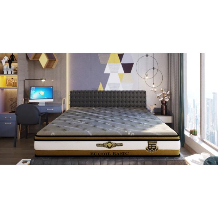 Nệm lò xo Kim Cương EUCOIL BASIC