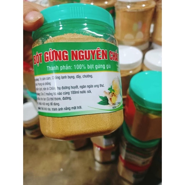 Bột gừng nguyên chất 50g - Ginger powder