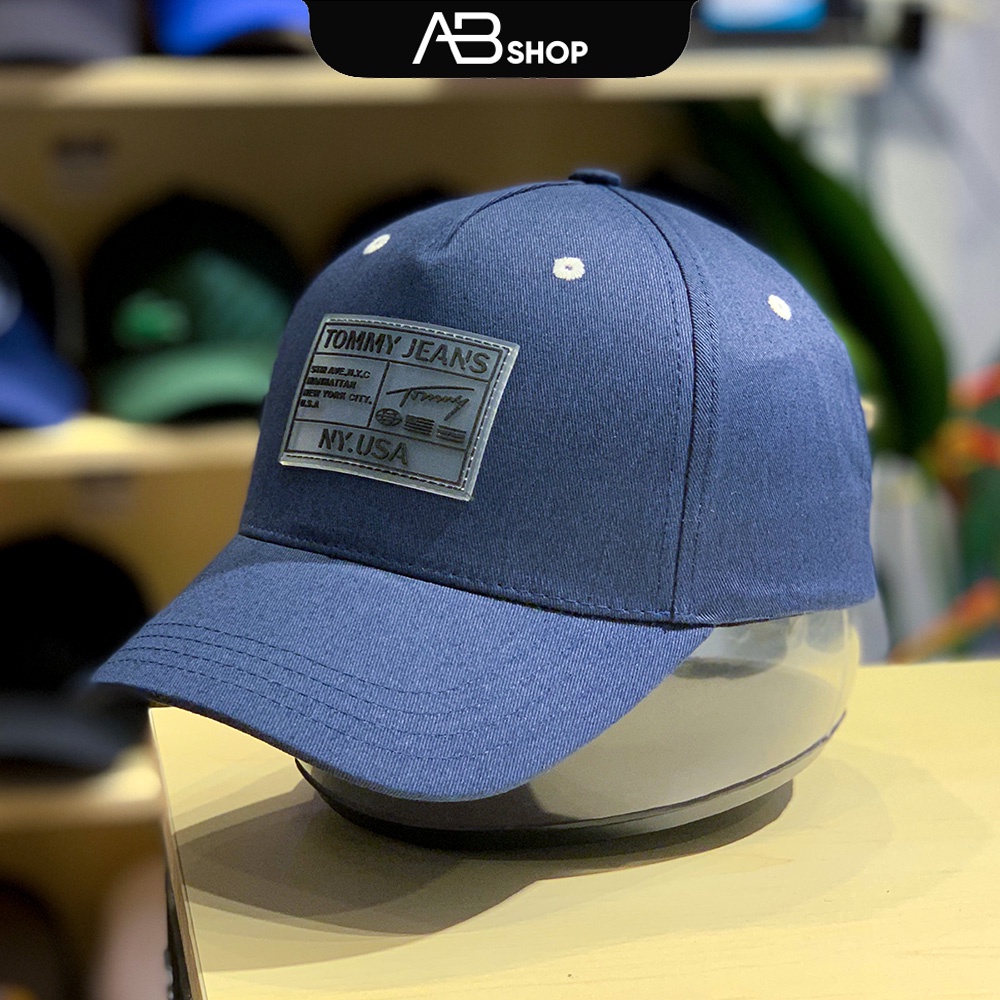 Mũ Lưỡi Trai Tommy Sili Xanh Navy và Trắng