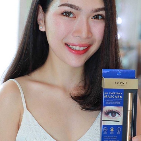 Mascara Browit by Nongchat My Everyday Thái Lan không lem, không trôi, không vón cục