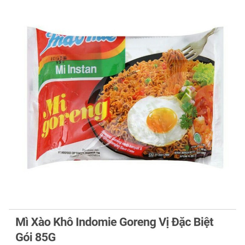 Mì Xào Khô Indomie Goreng Rasa gaPenyet Vị sườn 80g/ vị đặc biệt 85g/ vị cay nóng Gói 79G | BigBuy360 - bigbuy360.vn
