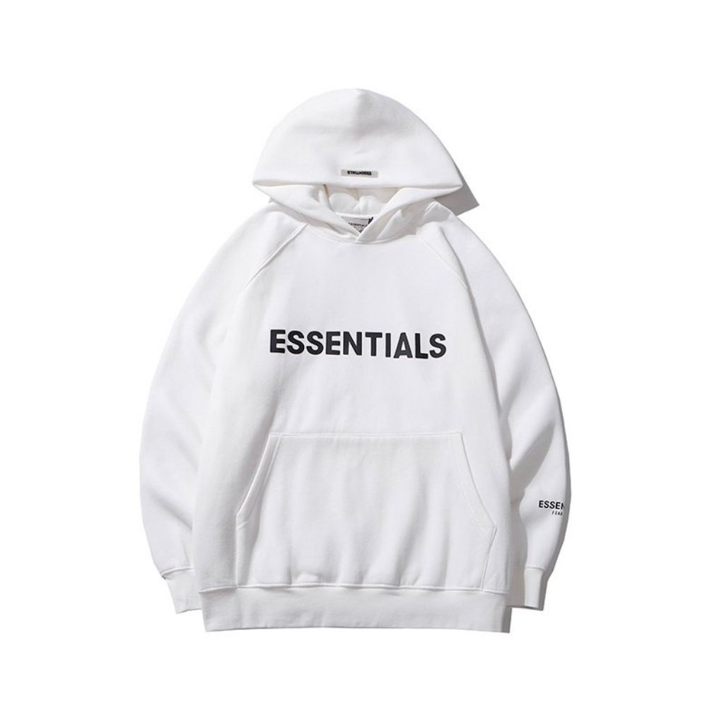 Áo Hoodie Nam Nữ ANYOUNG Áo nỉ hoodie Essentials In cao su nổi  , áo nỉ bông unisex nam nữ | BigBuy360 - bigbuy360.vn