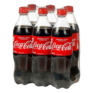 Vỉ 6 chai coca cola nhí